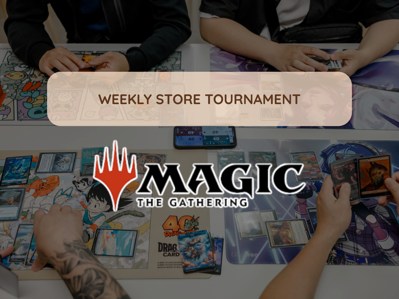 WEEKLY LOCAL TICKETS - STORE TOURNAMENT