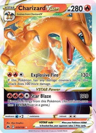Charizard VSTAR 019 - Holofoil SWSH Crown Zenith - Ultra Rare