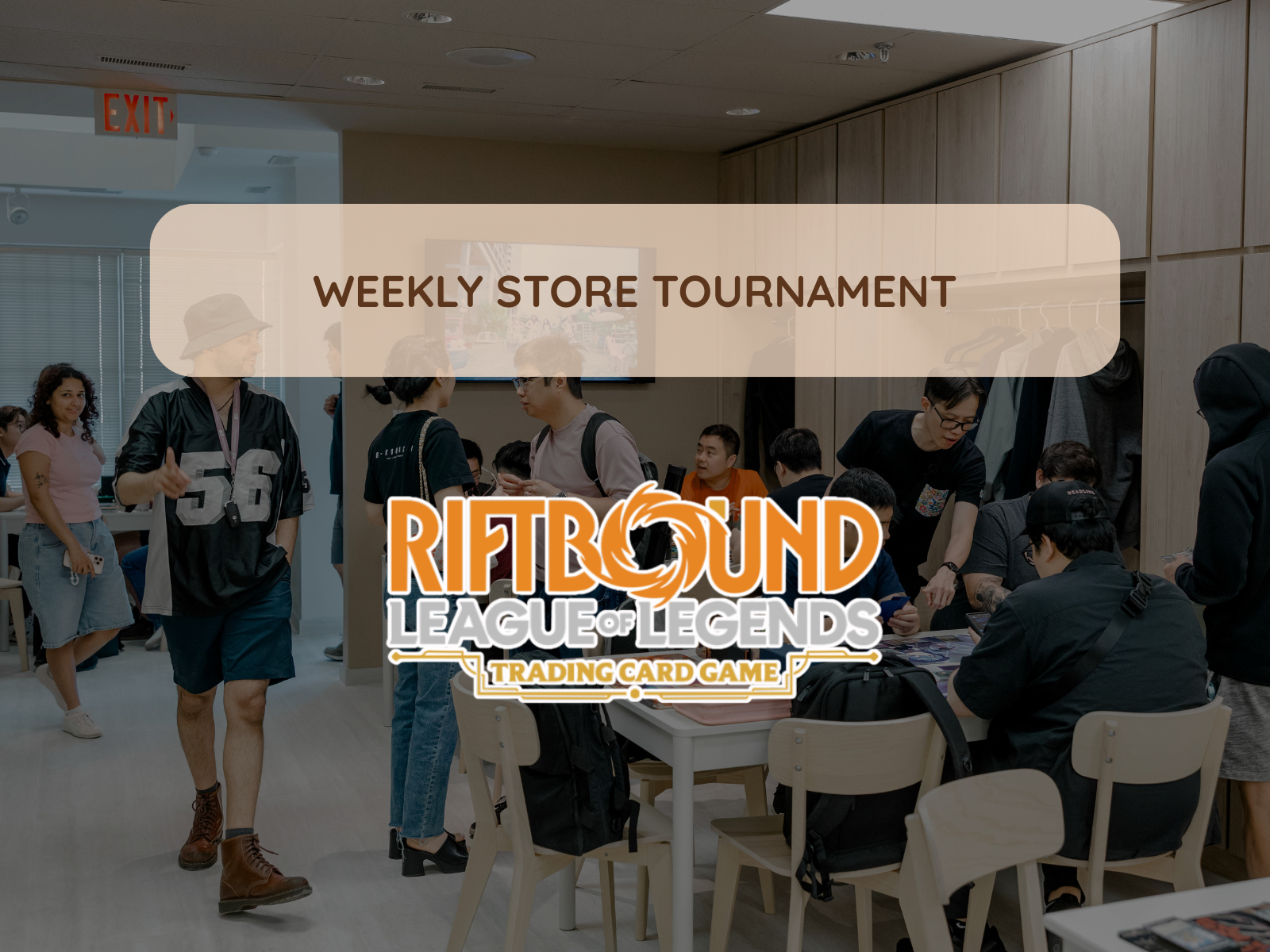 WEEKLY LOCAL TICKETS - STORE TOURNAMENT