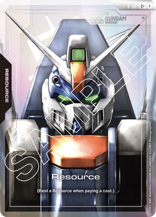 Resource (R-007) (C+) (R-007) - Newtype Rising Holofoil