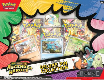 Pokemon - Ascended Heroes First Partners Deluxe Pin Collection - *C003*