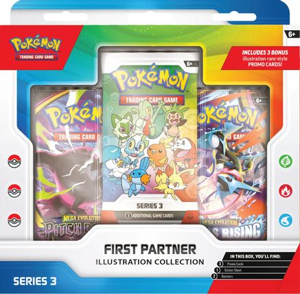 Pokemon - First Partner Illustration Collection (Series 3) - *C001*