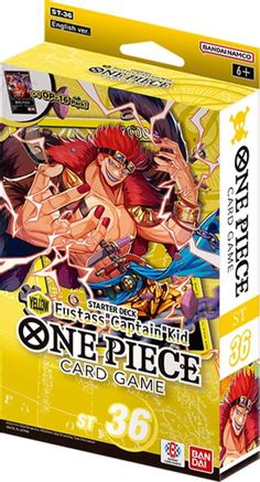One Piece - Starter Deck 36: YELLOW Eustass”Captain”Kid