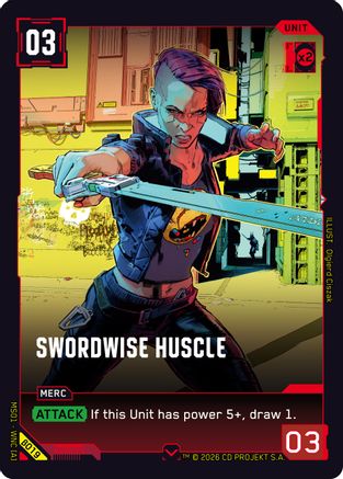 Swordwise Huscle (B019) - Welcome to Night City Beta
