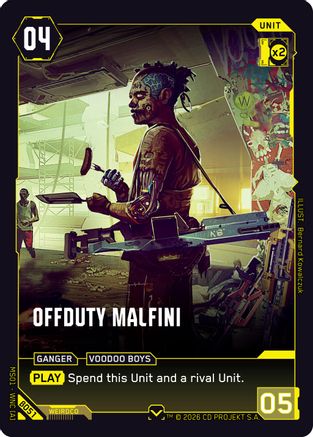 Offduty Malfini (B051) - Welcome to Night City Beta