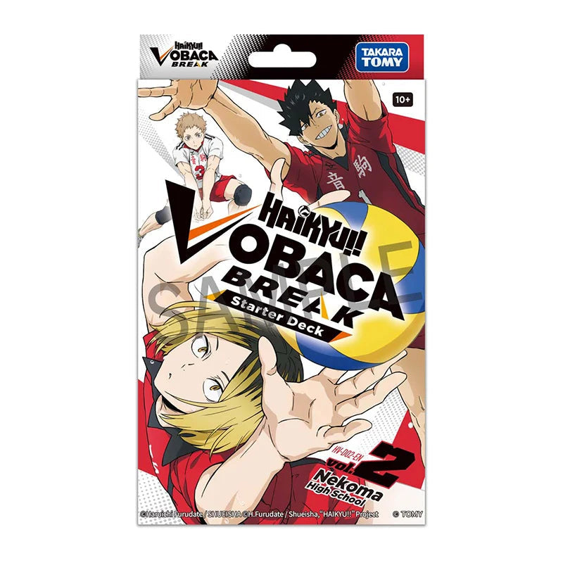 Haikyu!! Vobaca Break: Starter Deck - Nekoma High School (Vol. 2)