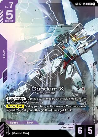 Gundam X (GD02-053) (GD02-053) - Dual Impact Holofoil
