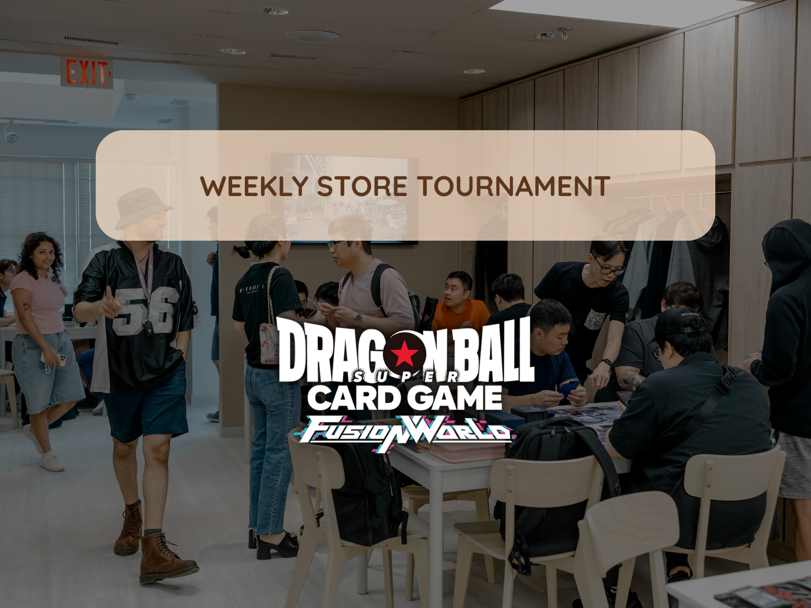 WEEKLY LOCAL TICKETS - STORE TOURNAMENT