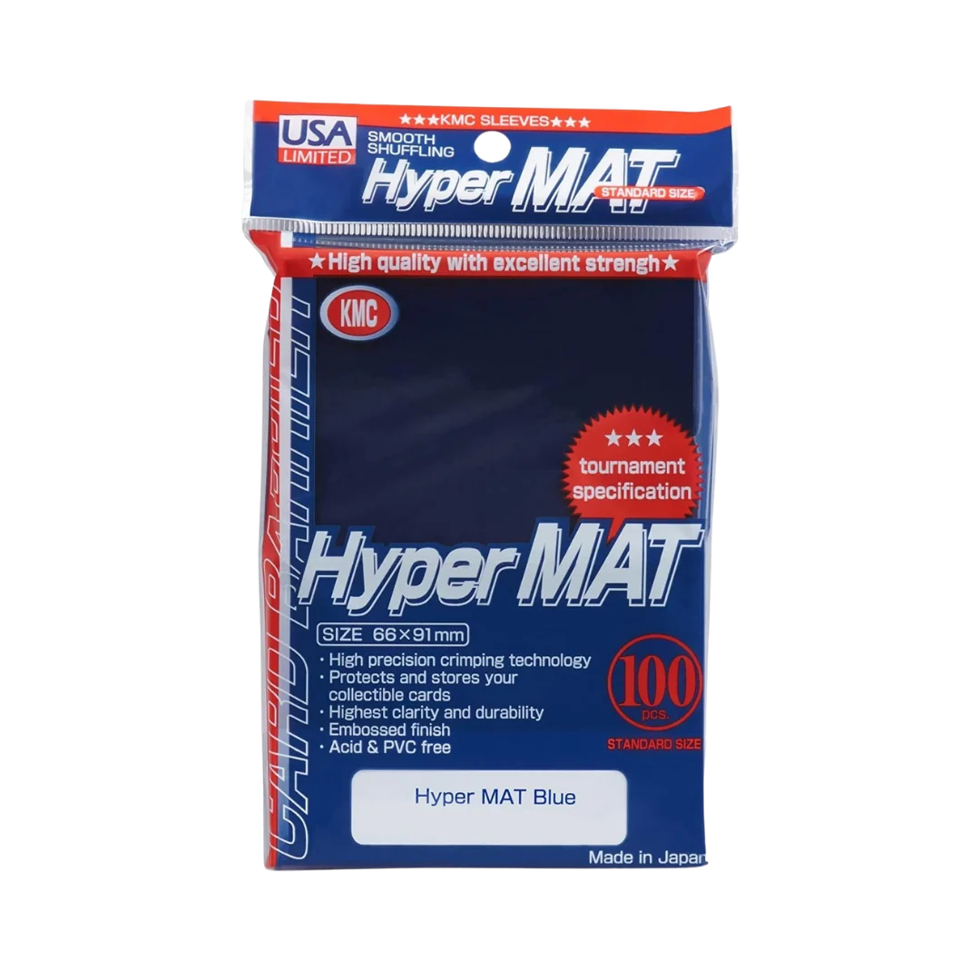 KMC Hyper Matte Sleeves 100CT