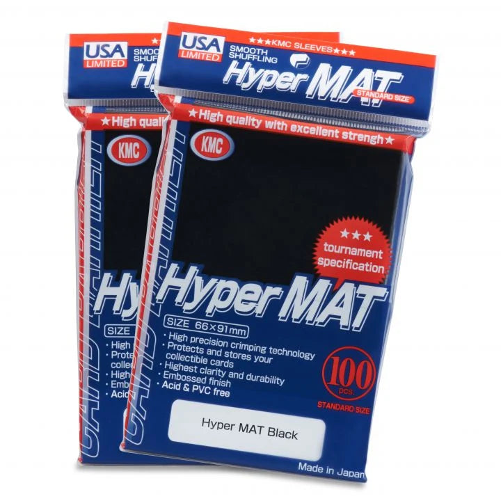 KMC Hyper Matte Sleeves 100CT