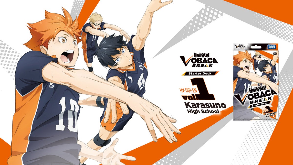 Haikyu!! Vobaca Break: Starter Deck - Karasuno High School (Vol. 1)